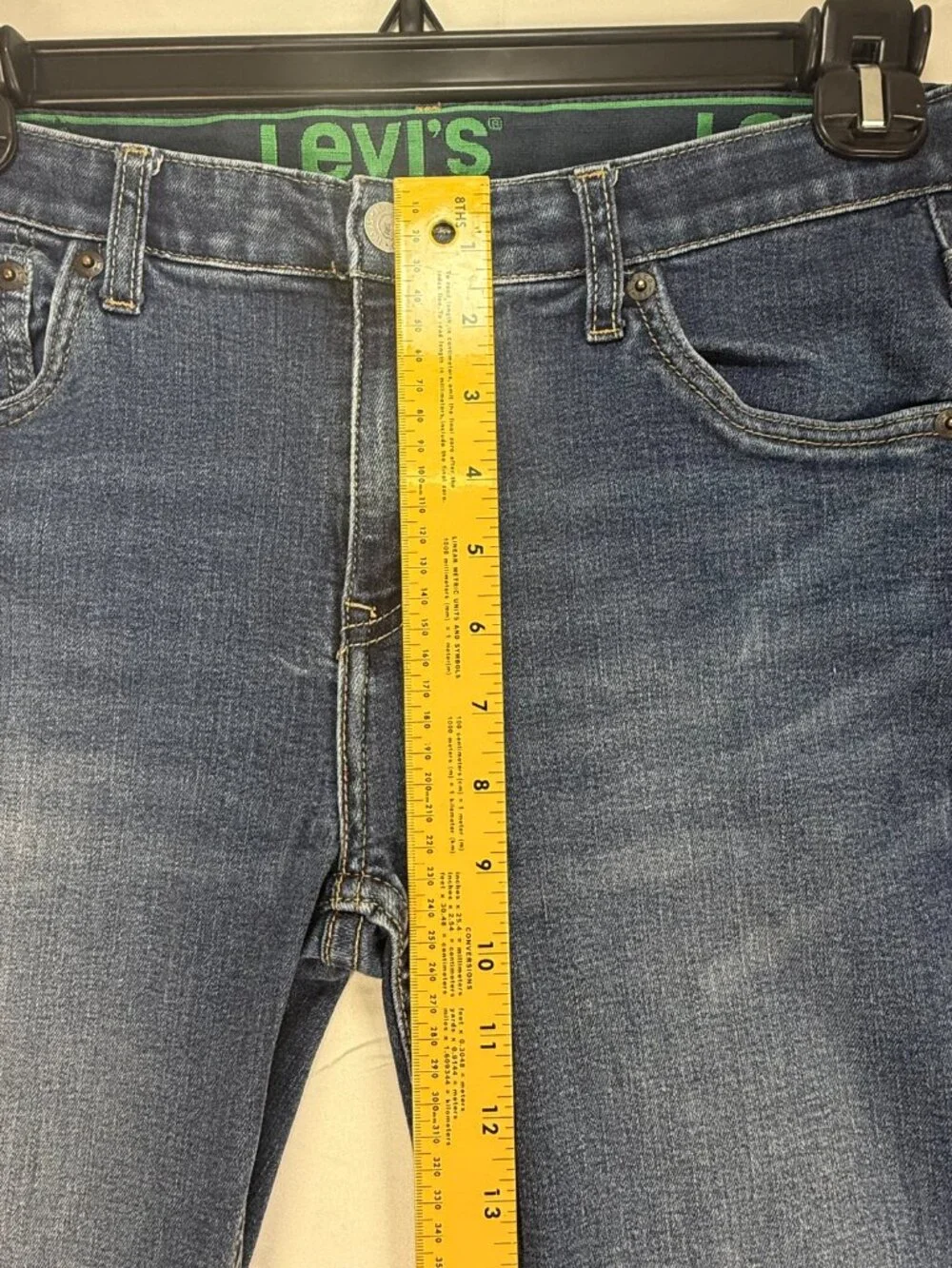 Levis 511 Slim Fit Boys Jeans Size 18 Reg 29x31 Medium Wash Blue Denim